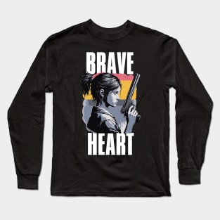 Ellie: Brave heart Long Sleeve T-Shirt